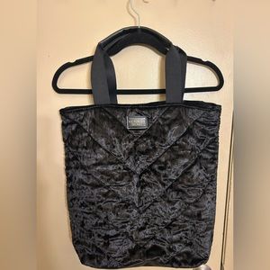 VICTORIA SECRETS Black Velvet Bag